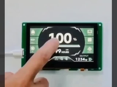 شاشة عرض Uart Tft مقاس 4.3 بوصة بدقة 480x272 واجهة TTL ، 8N1 UART ، CMOS / 3.3V TTL