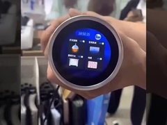 شاشة عرض مستديرة TFT مقاس 2.1 بوصة مع نظام Linux ، دقة 480x480 ، واجهة RGB