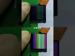 1شاشة TFT قابلة للقراءة تحت ضوء الشمس بقيمة 28 بوصة مع لوحة لمسة، واجهة SPI 176 * 176 نقطة