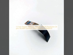 وحدة AMOLED مرنة بحجم 1.5 بوصة بدقة 120*240، واجهة 24 سنًا SPI/MIPI، IC تشغيل 350c/d RM69310
