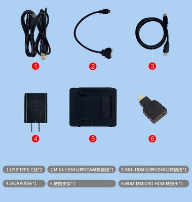 10.1 Inch Tft Lcd Display Module,  1280x800 Resolution , Hdmi Interface With Touch Panel