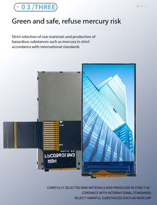 0.96 Inch IPS TFT Color Display with 80x160 Resolution and 550nits Brightness SPI 4W Interface