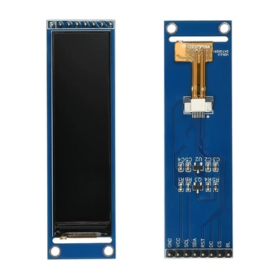 2.25 بوصة TFT وحدة عرض مع PCB 76 * 284 نقطة 12:00 ساعة واجهة 4wire SPI 300nits