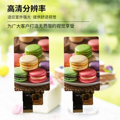 2.51 Inch IPS LCD Display Touch Panel with 440 (RGB) x 696 Resolution and 850 cd/m2 Brightness MIPI Interface