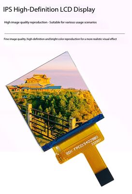 1.54 بوصة شاشة IPS TFT مع 240x240 دقة واجهة RGB و 500nit الوضوح