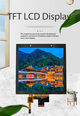 3.95 بوصة IPS TFT العرض الملون مع 480 × 480 دقة واجهة MIPI و 400nit الوضوح