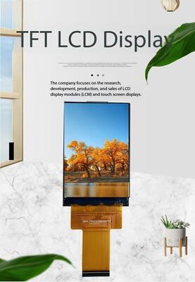 شاشة IPS TFT عالية السطوع مقاس 2.35 بوصة مع دقة 320 (RGB) x480 وواجهة RGB 700nits ST7701S IC 5LEDS اختبار جميع أدوات العرض