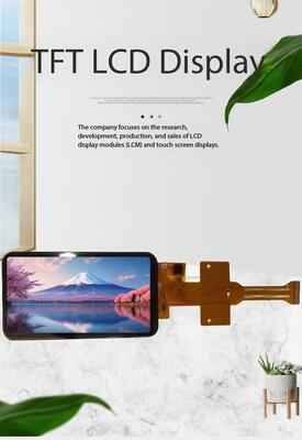 شاشة IPS TFT مقاس 3.5 بوصة مع دقة TP 720(RGB)x1280 وواجهة MIPI 380nits ST7703 IC 10LEDS اختبار جميع أدوات العرض